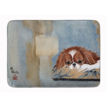 Carolines Treasures Japanese Chin Resting Machine Washable Memory Foam Mat MH1010RUG